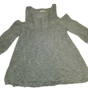 Maurices peep shoulder blouse